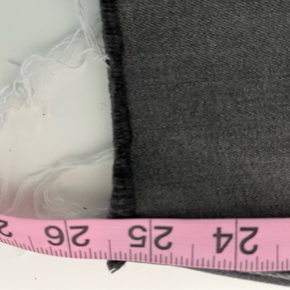 Spanx Gray Distressed Skinny Raw Hem Jeans - Picture 15 of 15